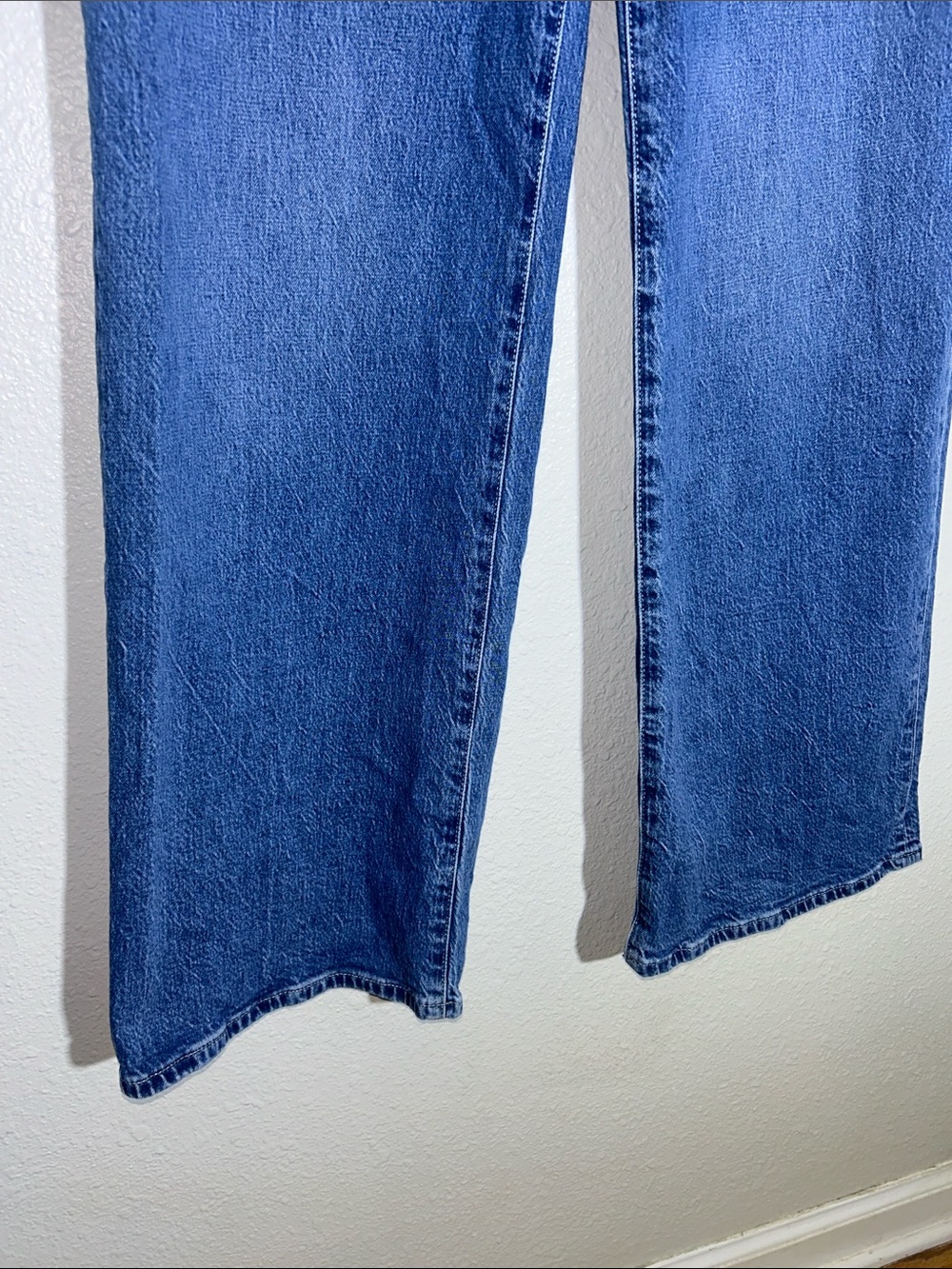 J. Crew Full Length Wide Leg Jeans Sz 30 - Picture 6 of 7